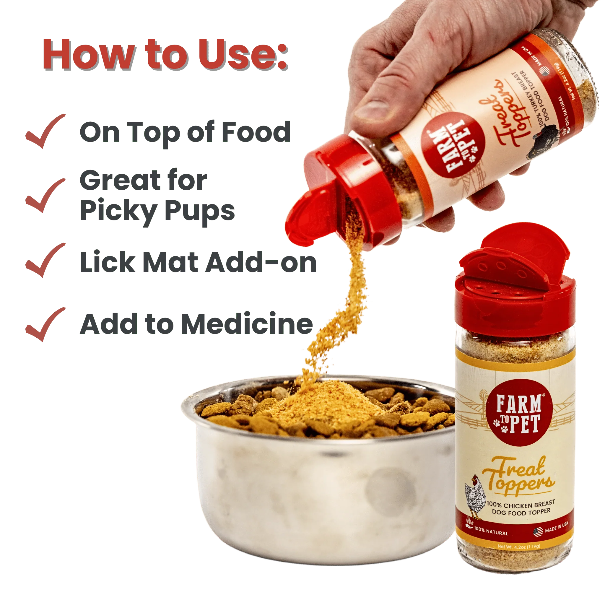 Chicken & Turkey Dog Food Topper Bundle - Image 4